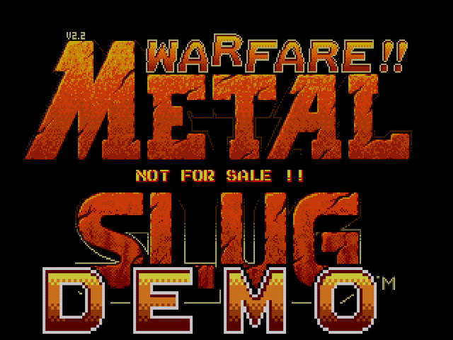 Metal Slug Warfare για Sega Mega Drive Genesis Forum